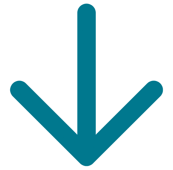 Pijl blauw